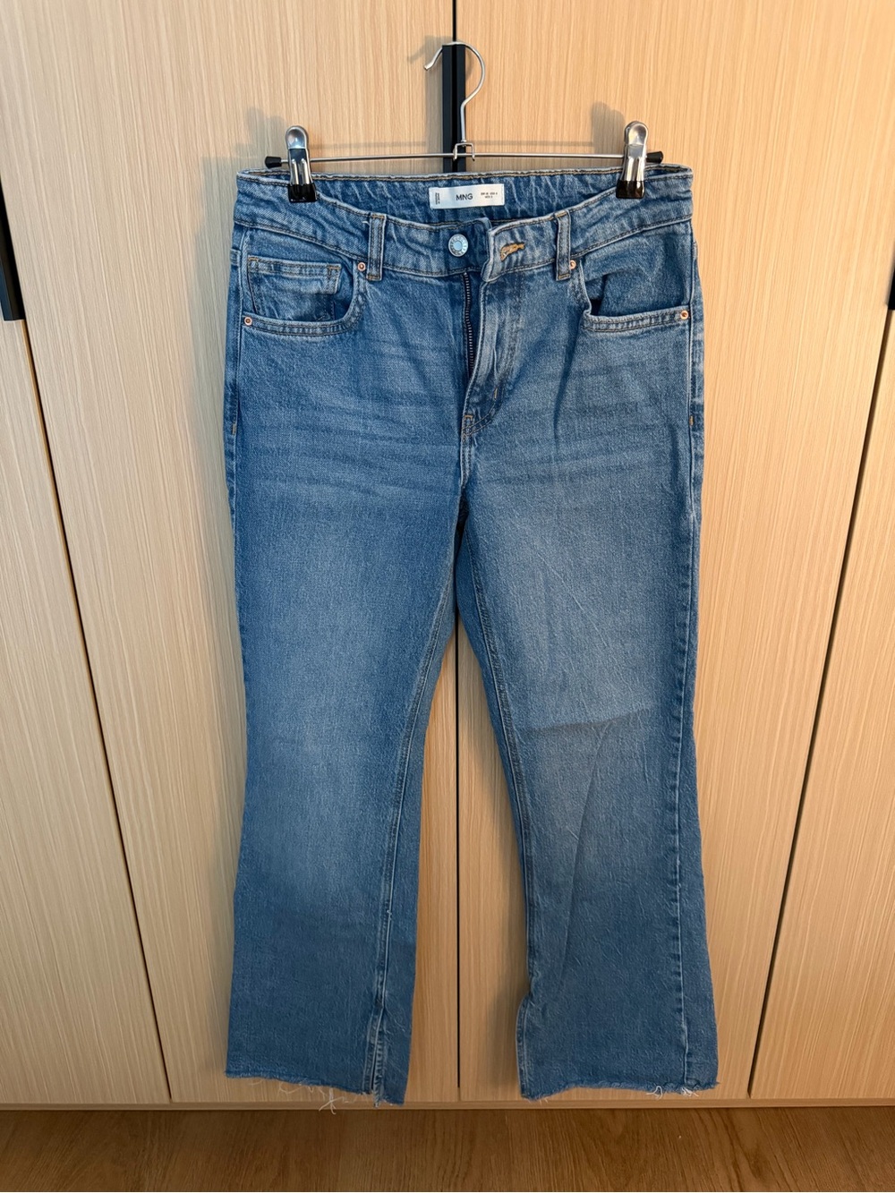 Mango Denim Flare Jeans in Classic Blue, never worn